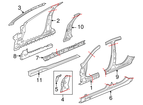 XF CENTER PILLAR