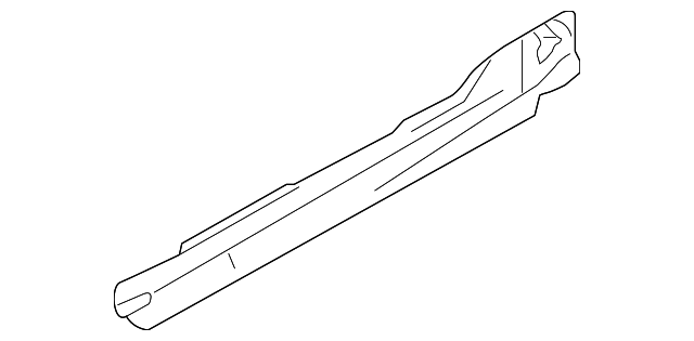 8G1Z-5410143-A ROCKER REINF, LEFT