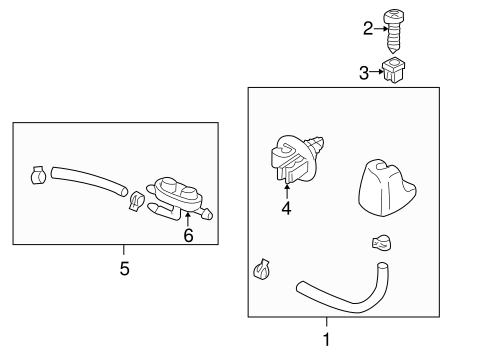 Discovery WASHER COMPONENTS