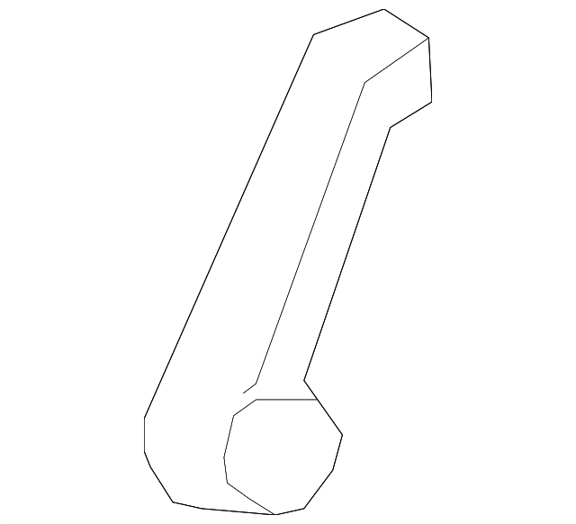 20791583 RELEASE HANDLE, LEFT