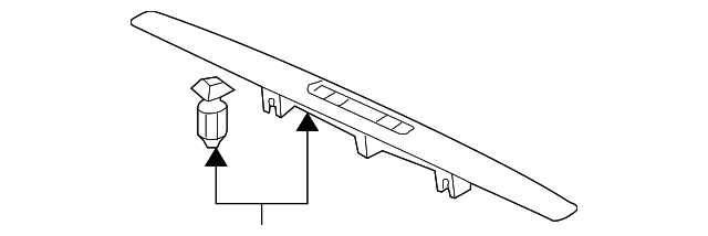997-551-019-06-A03 Деталь SILL TRIM, LEFT