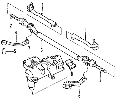 P/S Pump & Hoses for 1998 BMW 740i #0