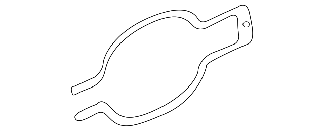 CXE000030 Деталь HANDLE, OUTSIDE GASKET, LEFT