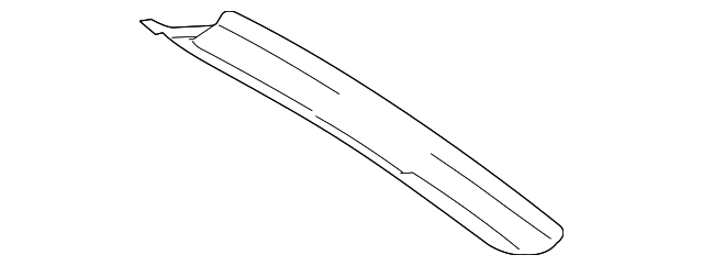 2L7Z-7841308-AAA REAR MOLDING