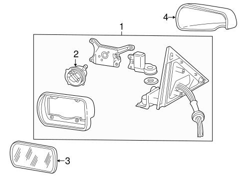 S-Type OUTSIDE MIRRORS