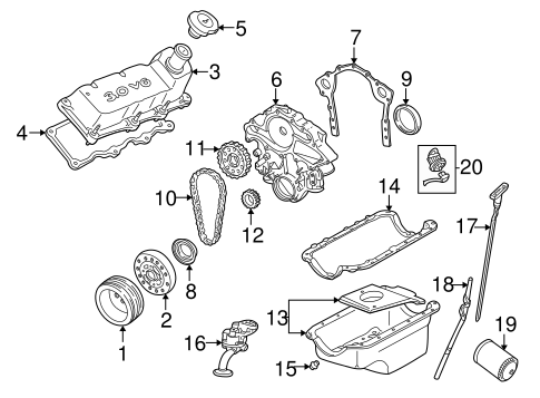 Maintenance & Lubrication/Filters for 2001 Ford Taurus #2