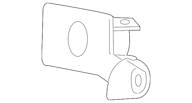 C2Z3840 Деталь MOUNT BRACKET, RIGHT