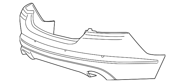 C2Z2148XXX Деталь BUMPER COVER