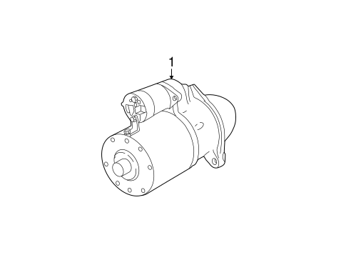 Electrical/Starter for 2006 Chevrolet Malibu #1
