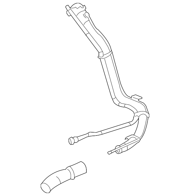 25829295 Деталь FILLER PIPE