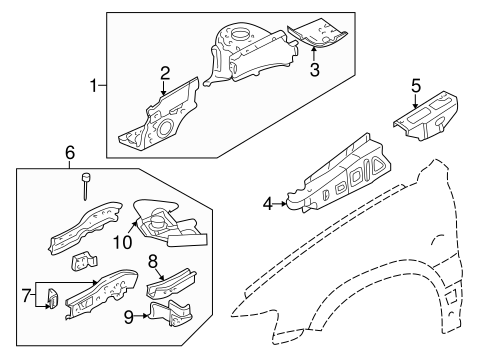 Mariner STRUCTURAL COMPONENTS & RAILS