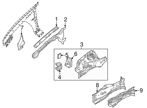 X-Type STRUCTURAL COMPONENTS & RAILS