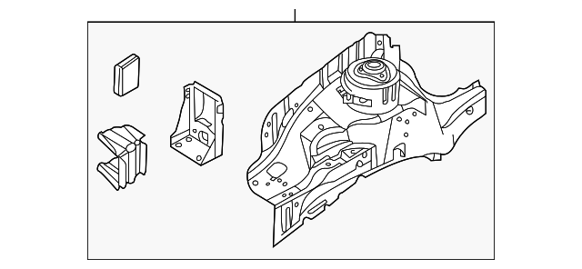 C2S30055 Деталь APRON ASSY, RIGHT