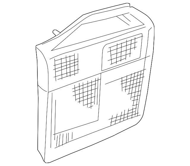 XFE100220 Деталь TAIL LAMP ASSY, RIGHT