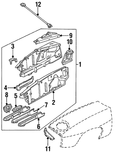 928 STRUCTURAL COMPONENTS & RAILS