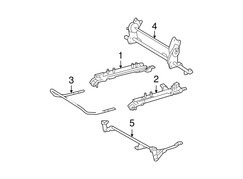 BODY/TRACKS & COMPONENTS for 2007 Toyota Highlander #1
