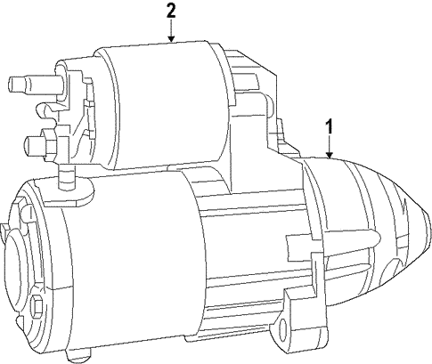 Starter for 2015 Jeep Renegade #0