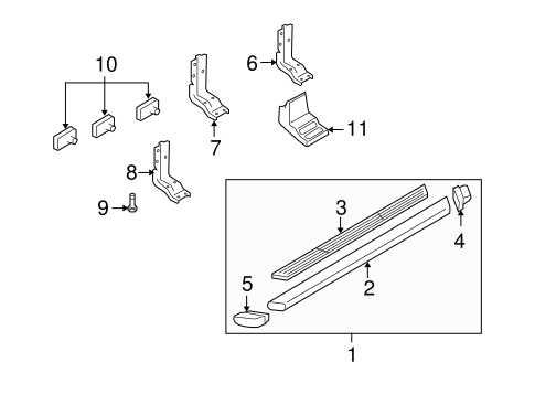 Body/Running Board for 2008 Ford F-350 Super Duty #6