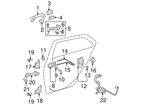 BODY/FRONT DOOR for 2009 Toyota Yaris #5
