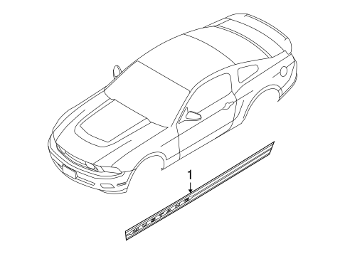 Mustang STRIPE TAPE