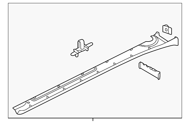 997-504-981-00-G2X Деталь ROCKER MOLDING, LEFT