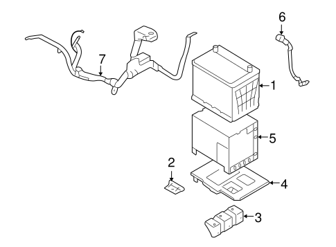 ELECTRICAL/BATTERY for 2009 Hyundai Sonata #1