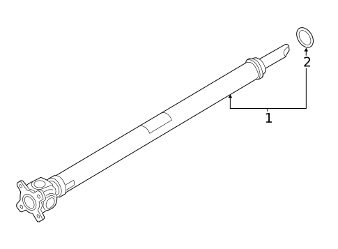 Drive Shaft for 2020 BMW M340i #2
