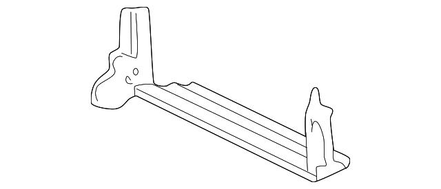 1W6Z-19E667-AA Деталь AIR DEFLECTOR