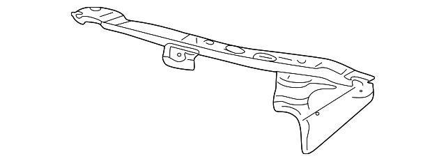 3W4Z-16138-AA Деталь UPPER TIE BAR
