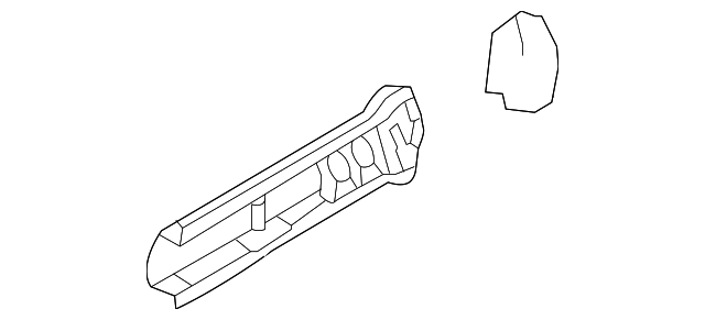 986-501-977-02-GRV Деталь RAIL EXTN, LEFT