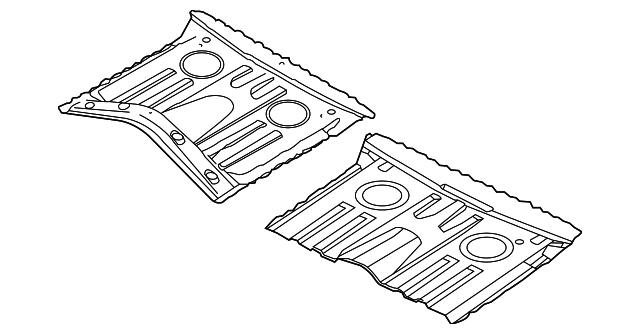 986-501-471-00-GRV Деталь REAR FLOOR PAN