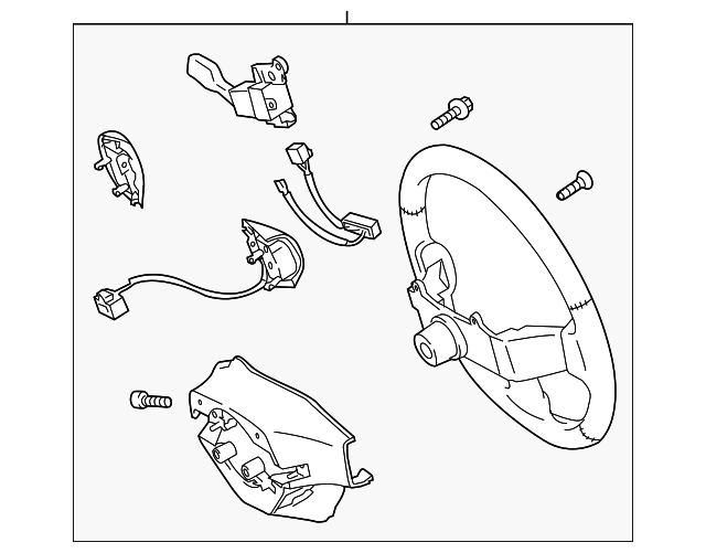 19184546 STEERING WHEEL