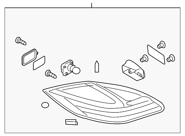 970-631-415-04 Деталь TAIL LAMP ASSY, LEFT