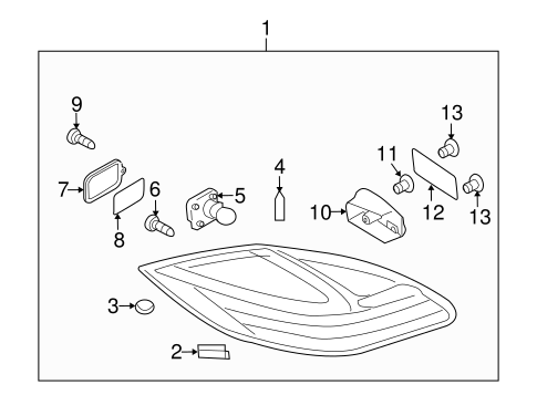 Panamera BULBS - CHASSIS 2