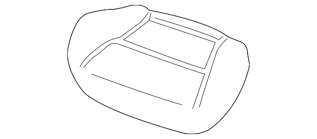 92144770 Деталь SEAT CUSHION PAD, LEFT