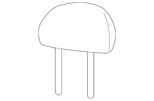 92144771 Деталь HEADREST PAD, RIGHT
