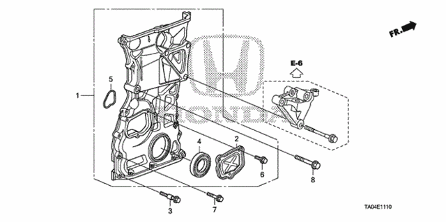 Chain Case (L4) for 2010 Honda Accord #0