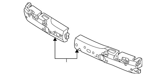 C2C1602 ENERGY ABSORBER, RIGHT