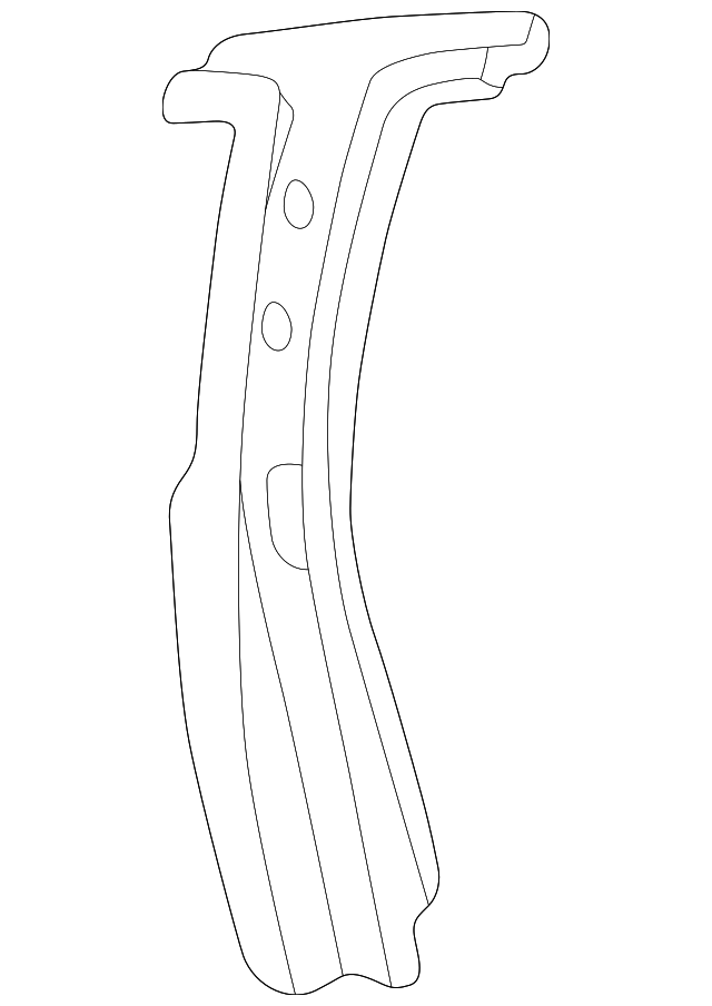 F4ZZ6324300A Деталь LOCK PILLAR, RIGHT