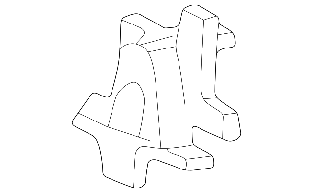 F6ZZ63103B76AA Деталь PANEL REINF BRACKET, RIGHT
