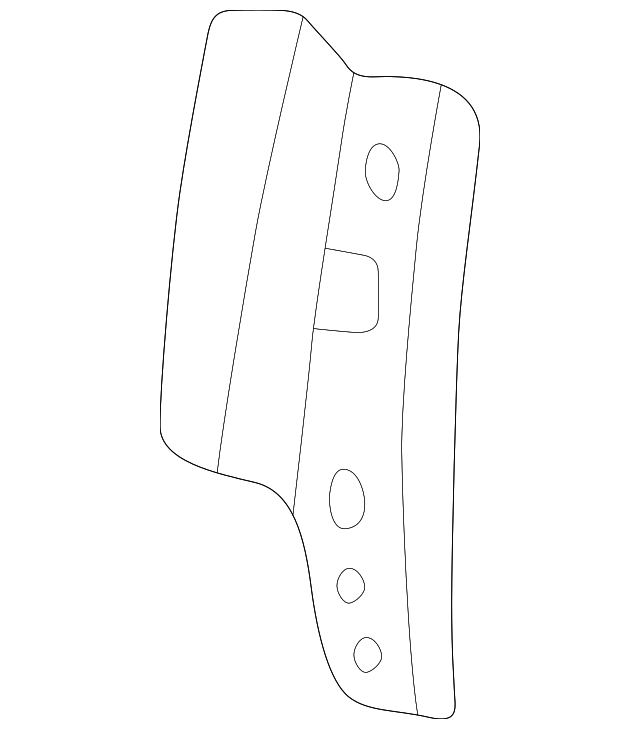 F4ZZ63602A05A Деталь SEAT BELT REINF, LEFT