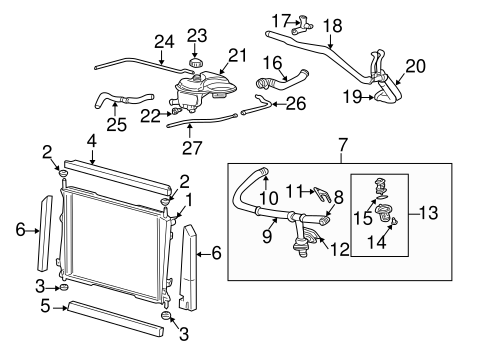 X-Type RADIATOR & COMPONENTS