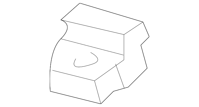 5G1Z-5442308-AA Деталь BACK GLASS STOP, LEFT