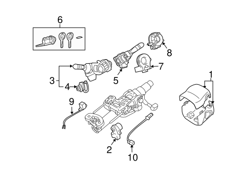 Switches for 2007 Lexus IS250 #1