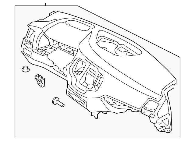 31442940 Деталь INSTRUMENT PANEL