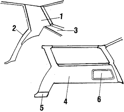 Bonneville INTERIOR TRIM 2