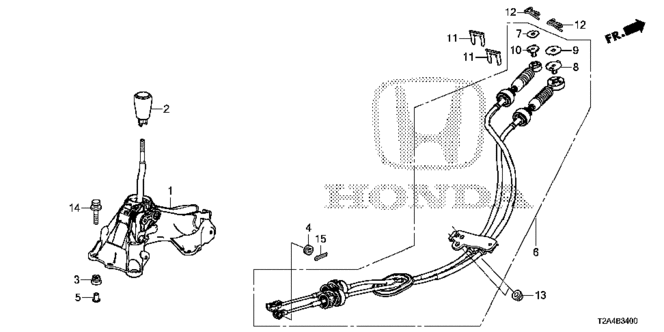 CHASSIS/SHIFT LEVER for 2014 Honda ACCORD SEDAN #1