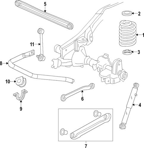 Rear Axle for 2018 Cadillac Escalade ESV #0