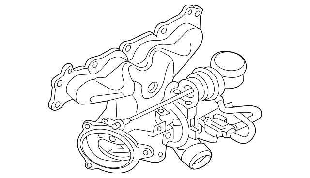 JDE38464 Деталь TURBOCHARGER
