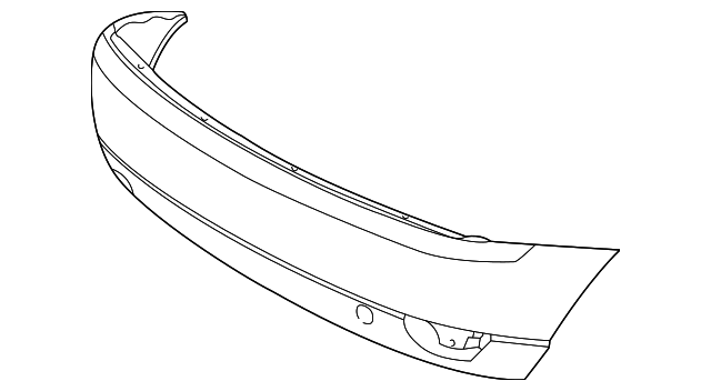 3S4Z-17K835-EAA Деталь BUMPER COVER